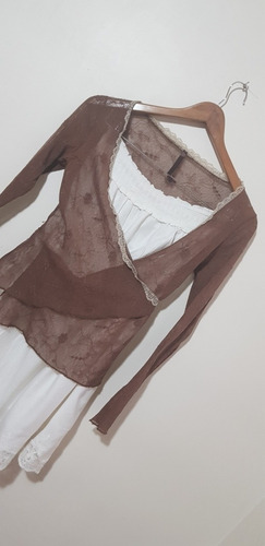 Vestido Strapless Hermoso Con Saquito De Encaje. Conjunto
