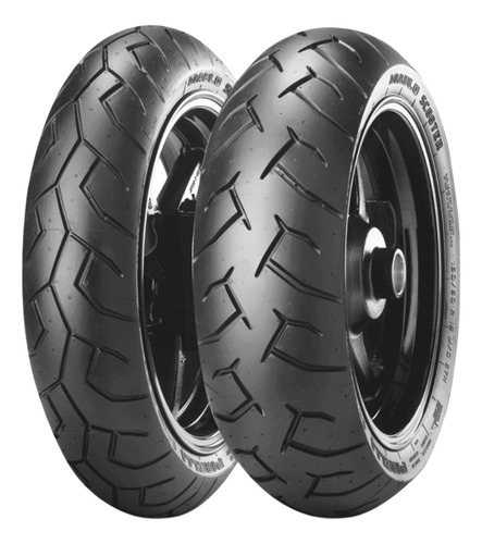 Par Pneu Pcx150 2020 100/80-14 + 120/70-14 Pirelli Diablo Sc