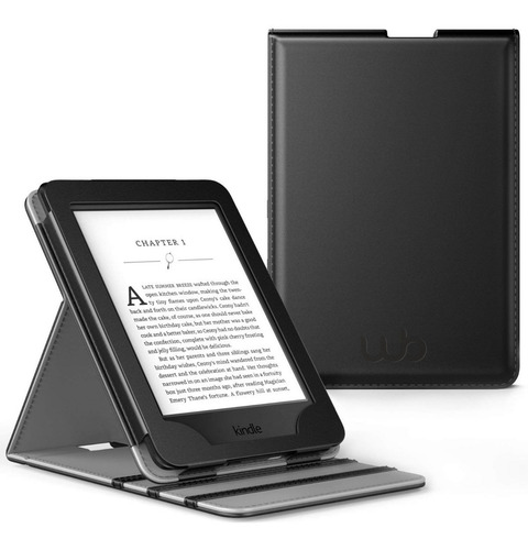 Capa Kindle Paperwhite 11a Ger. Vertical Auto Hibernação Wb Cor Preta