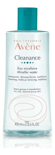 Desmaquillante Agua Micelar Avène Cleanance Para Piel Grasa
