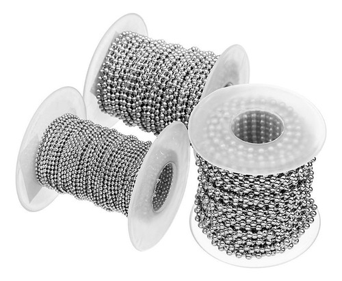 Cadena De Cuentas De Acero Inoxidable 1.5mm