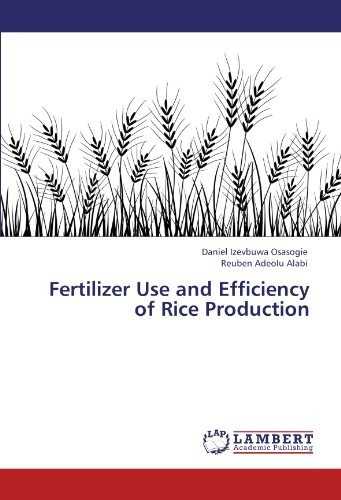 Fertilizer Use And Efficiency Of Rice Production