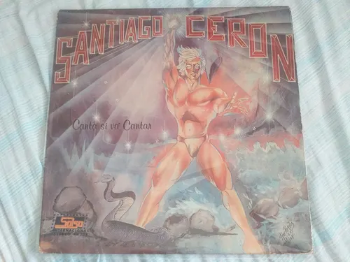 Santiago Cerón Canta Si Va A Cantar Lp Press Usa 1981 (Usado)