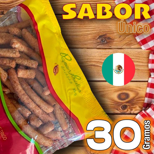 Botana Churritos Fritos Chipotle Set 10 Bolsas De 30 Gr