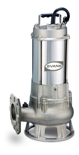 Bomba Sumergible Para Lodos Evans 2hp Inox 220v 3f Sol 1.5p