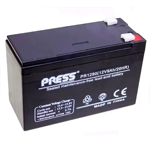 Bateria Acumulador De Gel 12v 9a  Plomo Acido 9ah/20hr