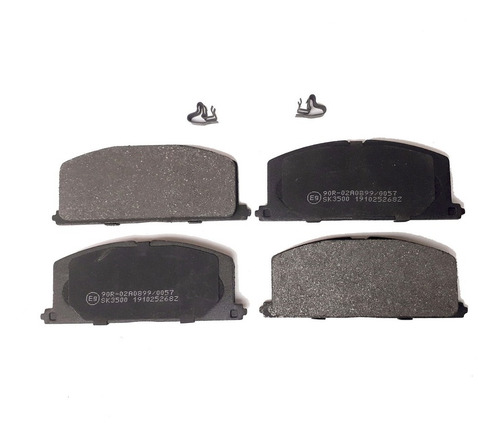 Imagen 2 de 2 de Pastillas De Frenos Toyota Corolla 90-95 Delantero