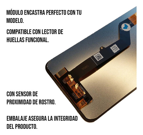 Modulo Compatible Con Zte Blade A52 4g Negro