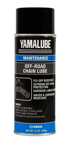 Imagen 1 de 3 de Lubricante De Cadena Yamalube Chain Lube Off Road Yamaha Fas