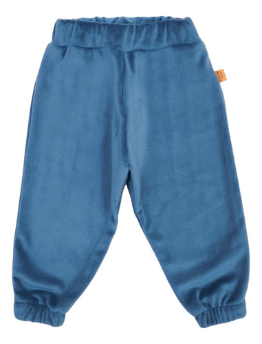 Jogger Plush Frisado Mini Anima Abrigo Bebe Kids Petroleo