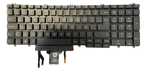 Teclado Dell Español Luz Latitude 5500 5501 5510 5511 Xyr3t