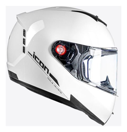 Capacete Moto Peels Icon Classic Sem Óculos Interno Cor Branco Brilho Tamanho do capacete 62