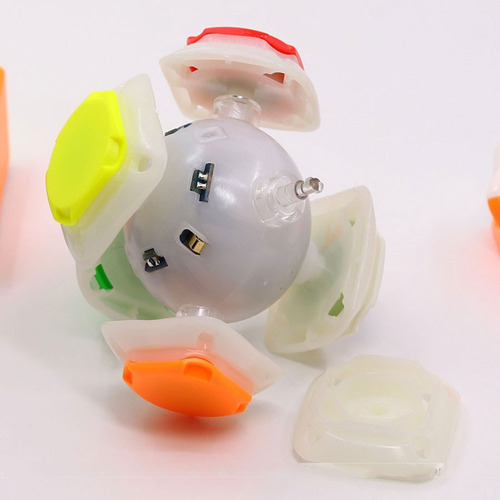Cubo Mágico Profissional Gan 356 I Magnético Bluetooth Cor Da Estrutura Stikerless