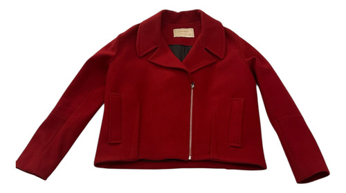 Campera Cardon Usada Impecable Roja De Lana (Usado)