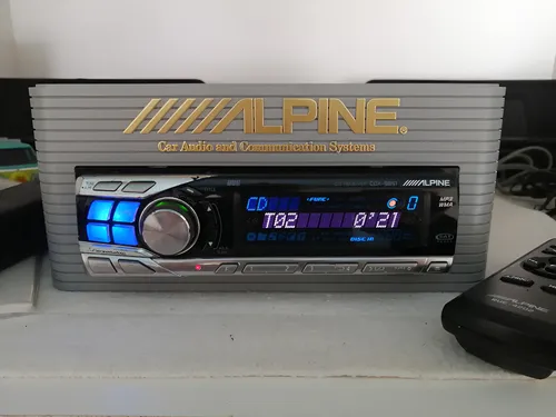 Cd Player Alpine Cda9851 N Deq 836 835r Pioneer Equalizador