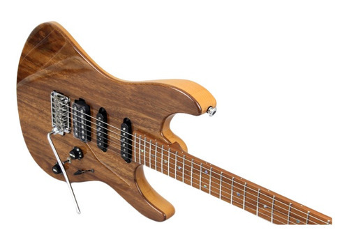 Guitarra Ibanez Tqm1 Nt Tom Quayle Made In Japan C/ Case Cor Natural Orientação Da Mão Destro