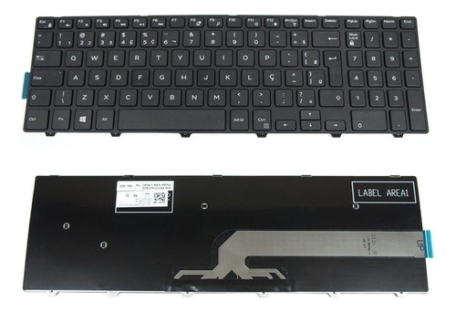 Teclado Compativel Dell Inspiron I15-3567 P63f P63f002