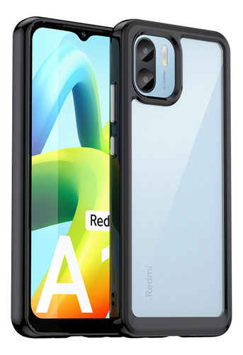 Protector Transparente Con Borde P/ Xiaomi Redmi A2 - Cover