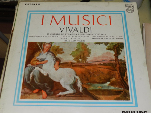 Vinilo 2962 - Antonio Vivaldi - I Musici - Philips