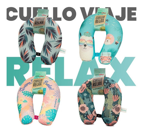 Imagen 4 de 10 de Por Mayor 6 Almohada Cuello Viaje Relax Hombre Mujer Niños