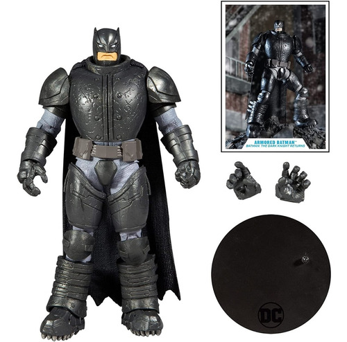 Figura Batman Armored Armadura Dc Multivers Mcfarlane