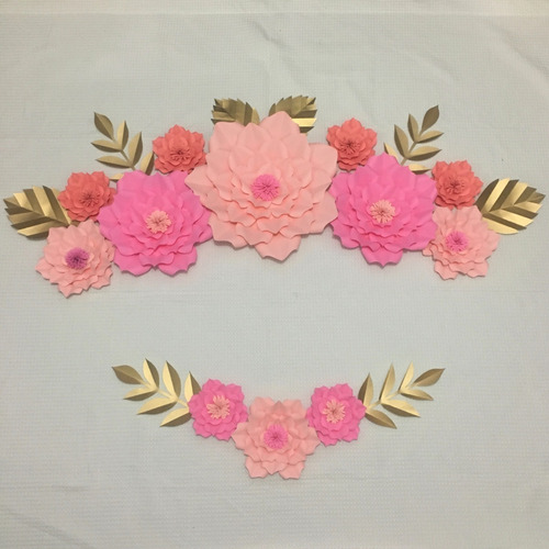 Flores De Papel Gigantes Fiesta Decoracion Eventos Backdrops | MercadoLibre Flores De Papel Gigantes Fiesta Decoracion Eventos Backdrops | MercadoLibre