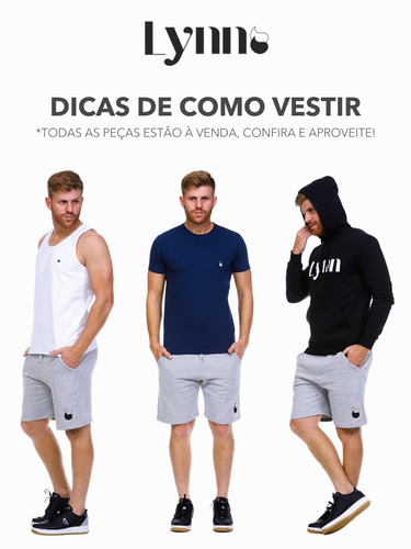 Imagem 6 de 8 de Bermuda Moletom Masculina