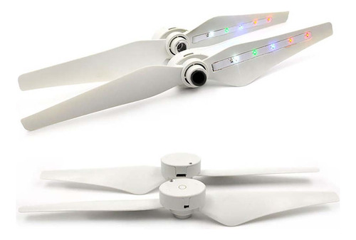 2 X 2pcs Led Light Flash Hélices Adereços De Carregamento