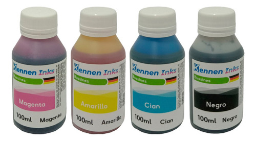 Tinta Kennen Inks Para Hp T520 T530 711 Combo 4x100ml