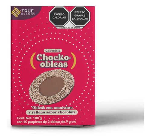 Chocko-obleas Chocolate 10x2