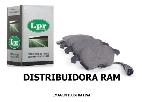 Pastillas De Freno Lpr Original Volkswagen Sharan Delantera