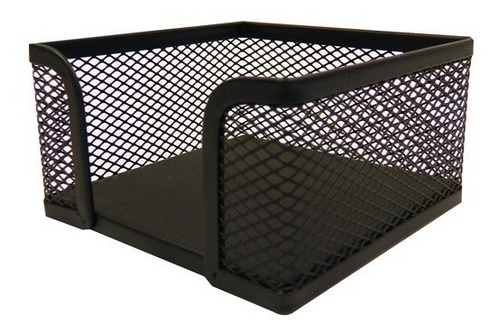 Porta Taco Metal Enrejado Coxi Para Escritorio Negro