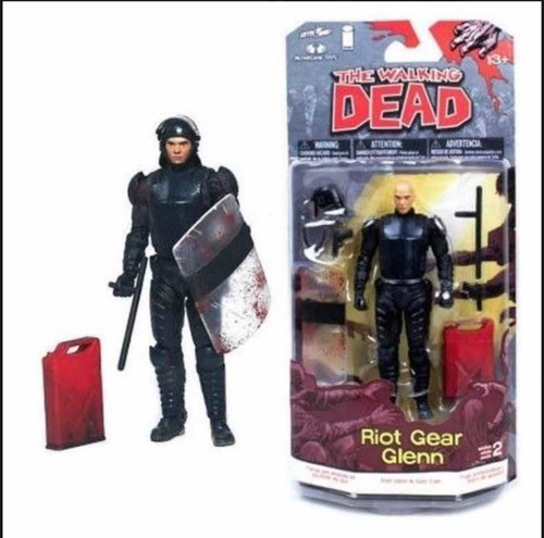 Riot Gear Glenn Del Comic The Walking Dead