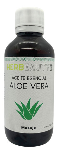 Aceite Esencial Para Masaje Herbeauty Aloe Vera 125 Ml