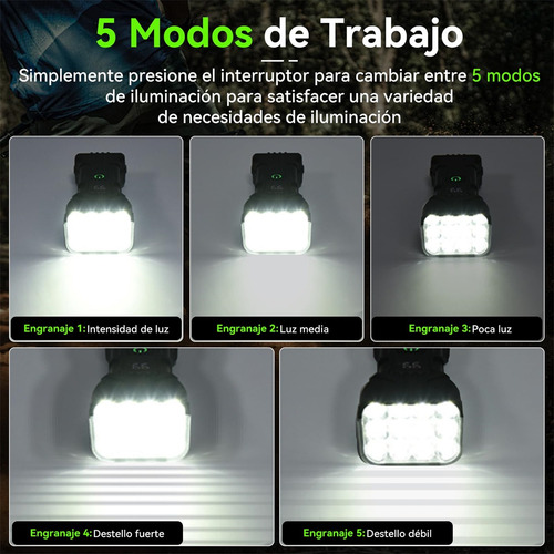 Luz Bicicleta Recargable Delantera Traser 12 Led Y Claxon