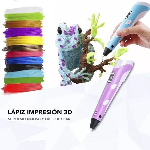 Lápiz Impresión 3d Nictom L3d Dibujo Oled Celeste Tl