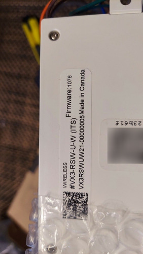 New Emerson Vx3-rsw-u-w (its) Hvac Controller 840-00016- Bbz