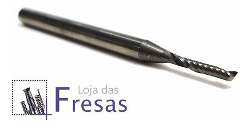 Fresa Topo 1 Corte 3.175mm X 1,5mm X 5mm Acrilico Mdf Cnc