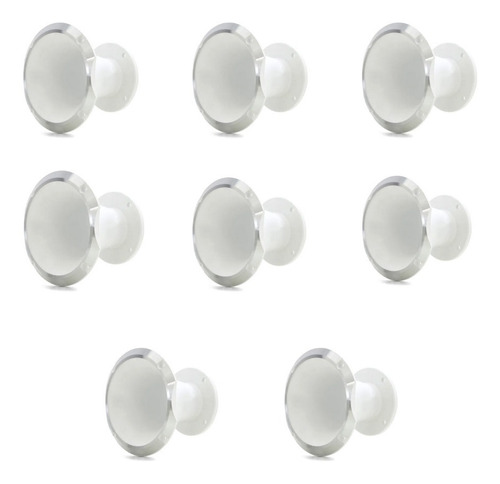 8 Jarrão Boca Cone Selenium Parafuso Branco D305 D405 D450ti