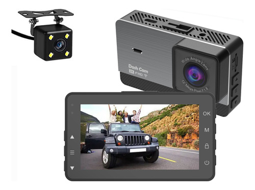 Teléfono Móvil Wifi Dash Cam 2k Con Doble Lente, Internet Ul