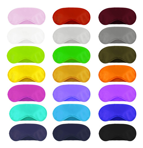 Aneco 50 Piezas Blindfold Eye Mask Shade Cover Con Almohadil