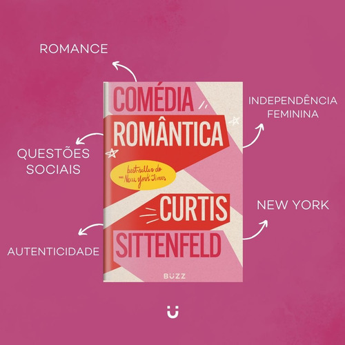 Comedia Romantica (pre-venda Com Ecobag Exclusiva): Comedia Romantica (pre-venda Com Ecobag Exclusiva), De Sittenfeld, Curtis. Editora Buzz Editora, Capa Mole, Edição 1 Em Português, 2023