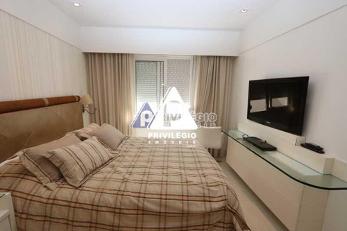Cobertura Para Aluguel, 5 Quartos, 2 Suítes, 2 Vagas, Ipanema - Rio De Janeiro/rj - 25166