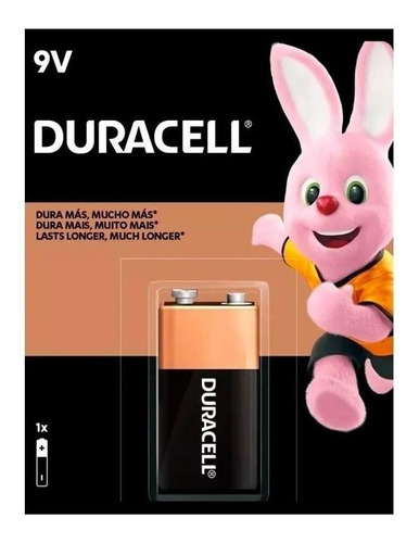 Bateria Duracell 9v