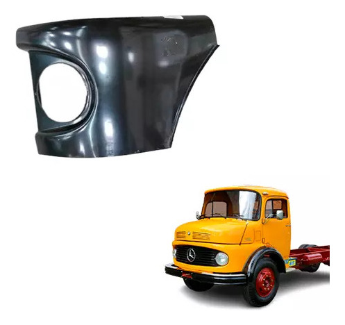 Painel Frontal Do Farol Mb 1113 2213 Antigo Le Chapa Em Ferr