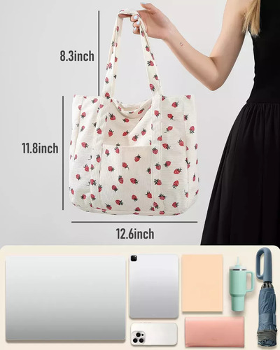 Bolsos De Mujer Bolso De Hombro Strawberry Para Mujer
