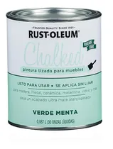 Comprar Pintura Esmalte Rust-oleum 0.9 Lt. Chalk Verde Menta Tiza