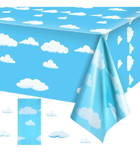 Cielo Azul Nubes Blancas Suministros Para Fiesta De Cumpleañ