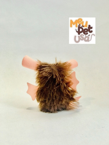 Imagem 3 de 5 de Brinquedo Para Gato Pelúcia Ouriço Brilhante Jambo C/ Catnip