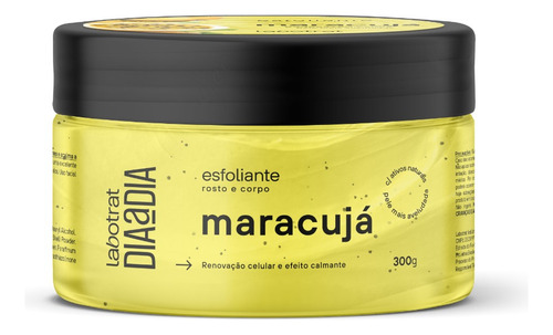 Esfoliante Corporal Labotrat Rosto E Corpo 300g - Maracujá